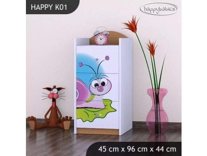 vyr 27243 komoda happy k01 slimak