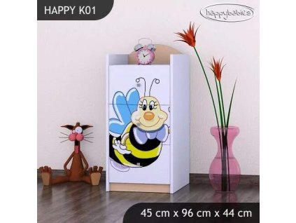 vyr 27257 komoda happy k01 usmiechnieta pszczolka 2