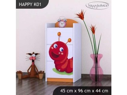 vyr 27258 komoda happy k01 wesola dzdzownica