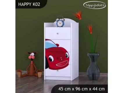 vyr 27276 komoda happy k02 bajkowe auto 2