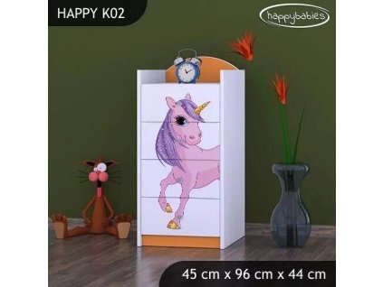 vyr 27286 komoda happy k02 jednorozec