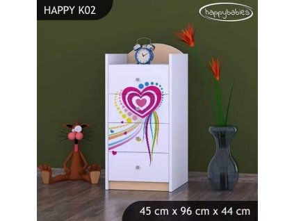 vyr 27300 komoda happy k02 kundelek i serca 2