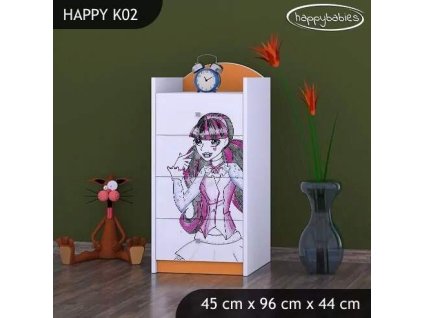 vyr 27309 komoda happy k02 monster toralei