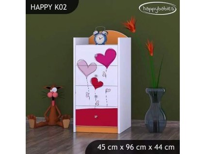 vyr 27329 komoda happy k02 serce na balonikach 2