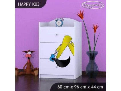 vyr 27377 komoda happy k03 koparka 2