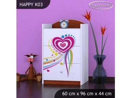 vyr 27388 komoda happy k03 kundelek i serca 2