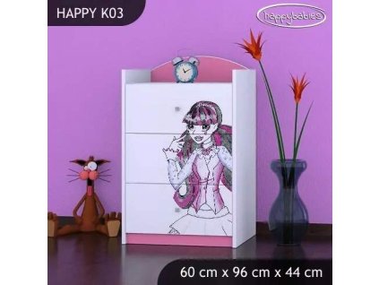 vyr 27397 komoda happy k03 monster toralei