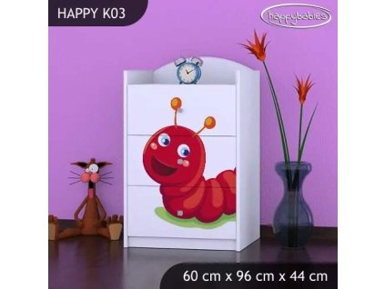 vyr 27434 komoda happy k03 wesola dzdzownica