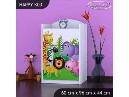 vyr 27436 komoda happy k03 wesoly zwierzyniec