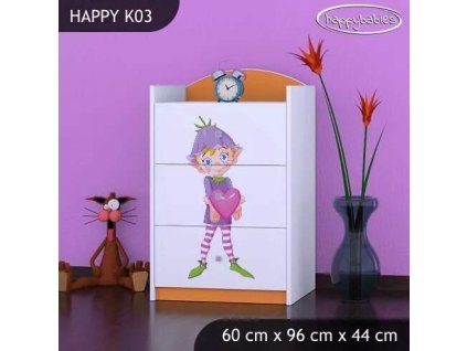 vyr 27443 komoda happy k03 zakochany skrzat 2