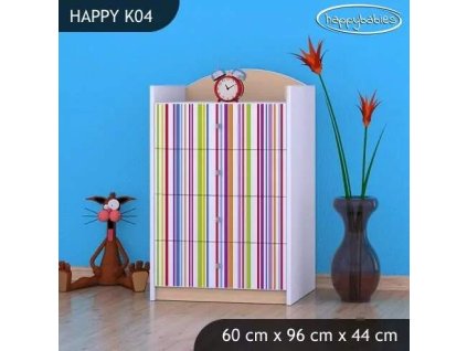 vyr 27463 komoda happy k04 kolorowe paski