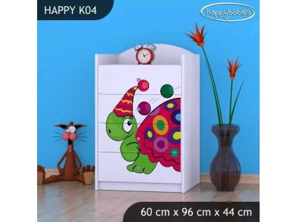 vyr 27464 komoda happy k04 kolorowy zolw