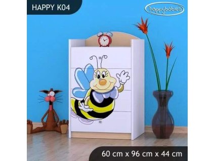 vyr 27534 komoda happy k04 usmiechnieta pszczolka