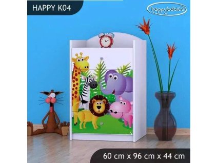 vyr 27537 komoda happy k04 wesoly zwierzyniec