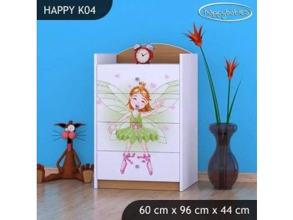 vyr 27545 komoda happy k04 zielona czarodziejka