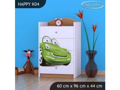vyr 27546 komoda happy k04 zielone auto