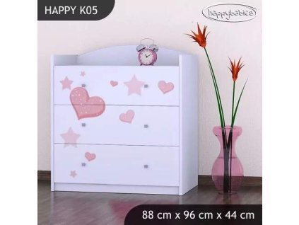 vyr 27585 komoda happy k05 mis z sercem