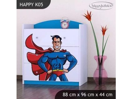 vyr 27625 komoda happy k05 superman 2