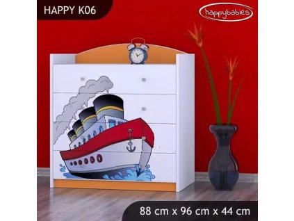 vyr 27653 komoda happy k06 duzy statek