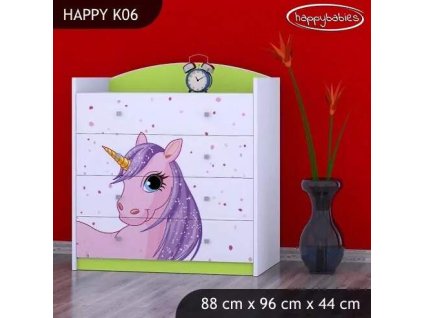 vyr 27658 komoda happy k06 jednorozec