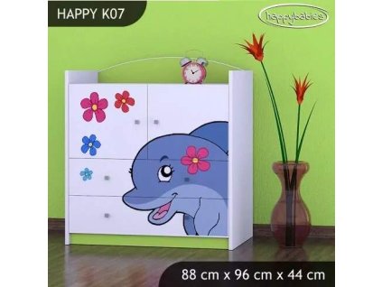 vyr 27746 komoda happy k07 delfin