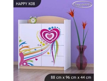 vyr 27876 komoda happy k08 kundelek i serca