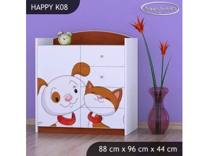 vyr 27889 komoda happy k08 piesek i kotek 2