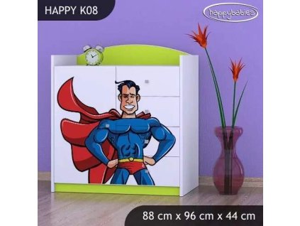 vyr 27917 komoda happy k08 superman