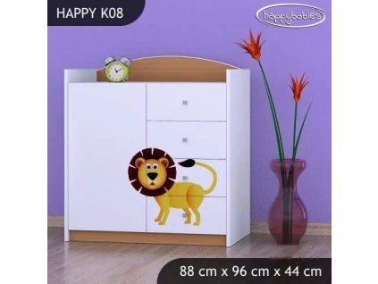 vyr 27924 komoda happy k08 wesoly zwierzyniec