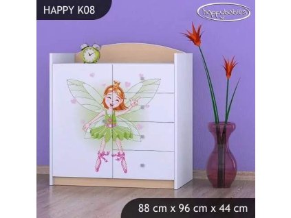 vyr 27932 komoda happy k08 zielona czarodziejka 2