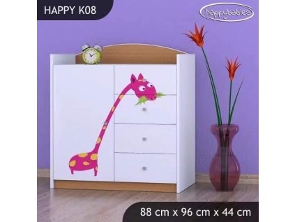 vyr 27938 komoda happy k08 zyrafa