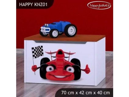 vyr 27940 kufer na zabawki happy knz01 auto z flaga 2