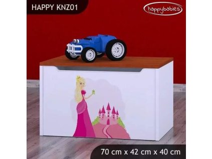 vyr 27963 kufer na zabawki happy knz01 ksiezniczka z zamkiem