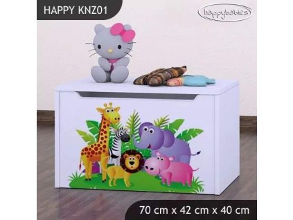vyr 28014 kufer na zabawki happy knz01 wesoly zwierzyniec 2