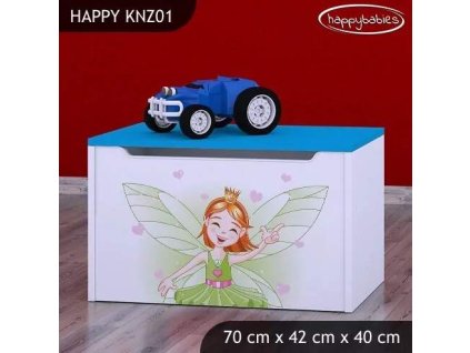 vyr 28022 kufer na zabawki happy knz01 zielona czarodziejka 2