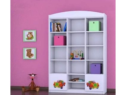 vyr 28061 regal wysoki happy rw16 misiu w czerwonym aucie 2