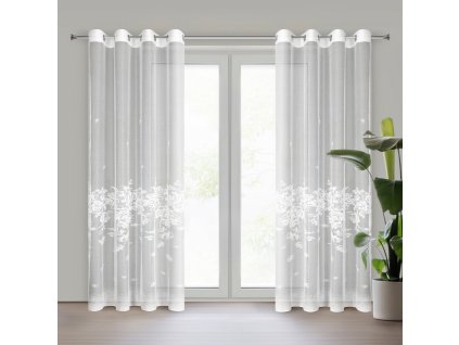 6763 firana gotowa alexia 140 x 250 cm bialy