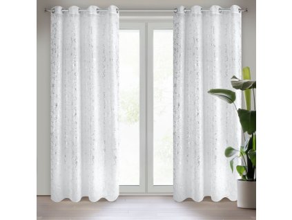 39856 firana gotowa alisa 140 x 250 cm bialy