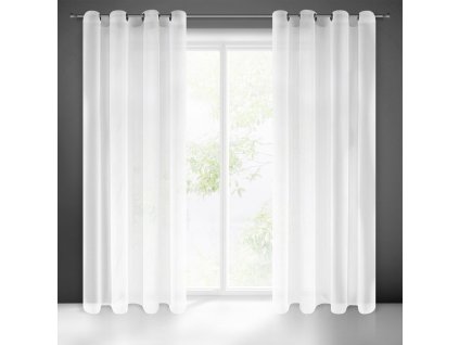 45730 firana gotowa amaro 140 x 250 cm bialy