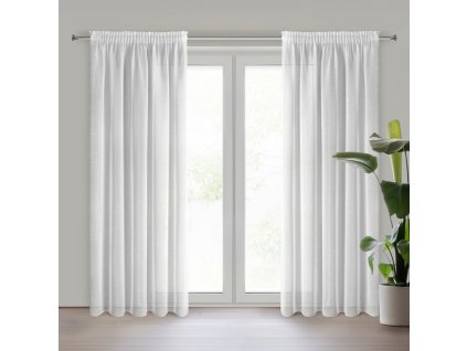 25162 firana gotowa angela na tasmie 140 x 300 cm bialy