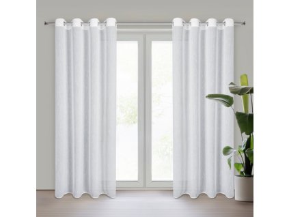 12067 firana gotowa ania 140 x 250 cm bialy