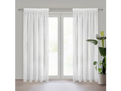 4942 firana gotowa anna na tasmie 140 x 270 cm bialy