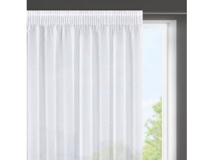 12403 firana gotowa argea na tasmie 350 x 150 cm bialy