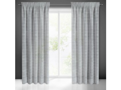 46882 firana gotowa aria na tasmie 140 x 300 cm szary