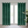 9643 zaslona gotowa villa 140 x 250 cm ciemnozielony