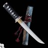 27645 14 tanto shigemi japanese tanto folded steel real choji hamon