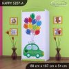 vyrp12 23983szafa happy sz07 a zielone auto z balonami 2