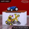 vyr 28025 kufer na zabawki happy knz01 zolta koparka