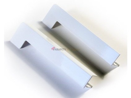 Hliníková krytka Bílá – rozměr 50 až 130 mm