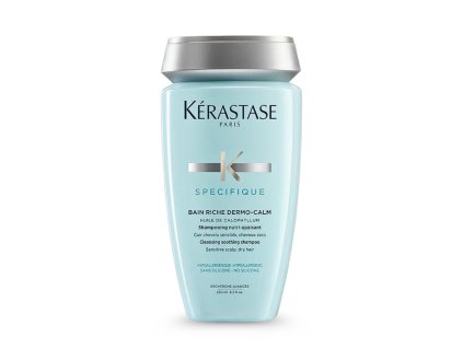 Kérastase SPÉCIFIQUE BAIN RICHE DERMO CALM ČISTICÍ ZKLIDŇUJÍCÍ ŠAMPONOVÁ LÁZEŇ